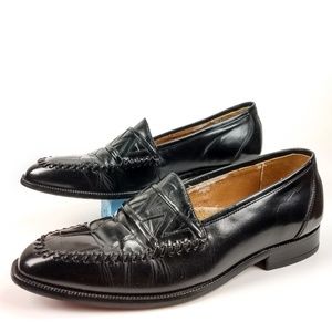 Giorgio Brutini Mens shoes leather slip-on sz 10 D